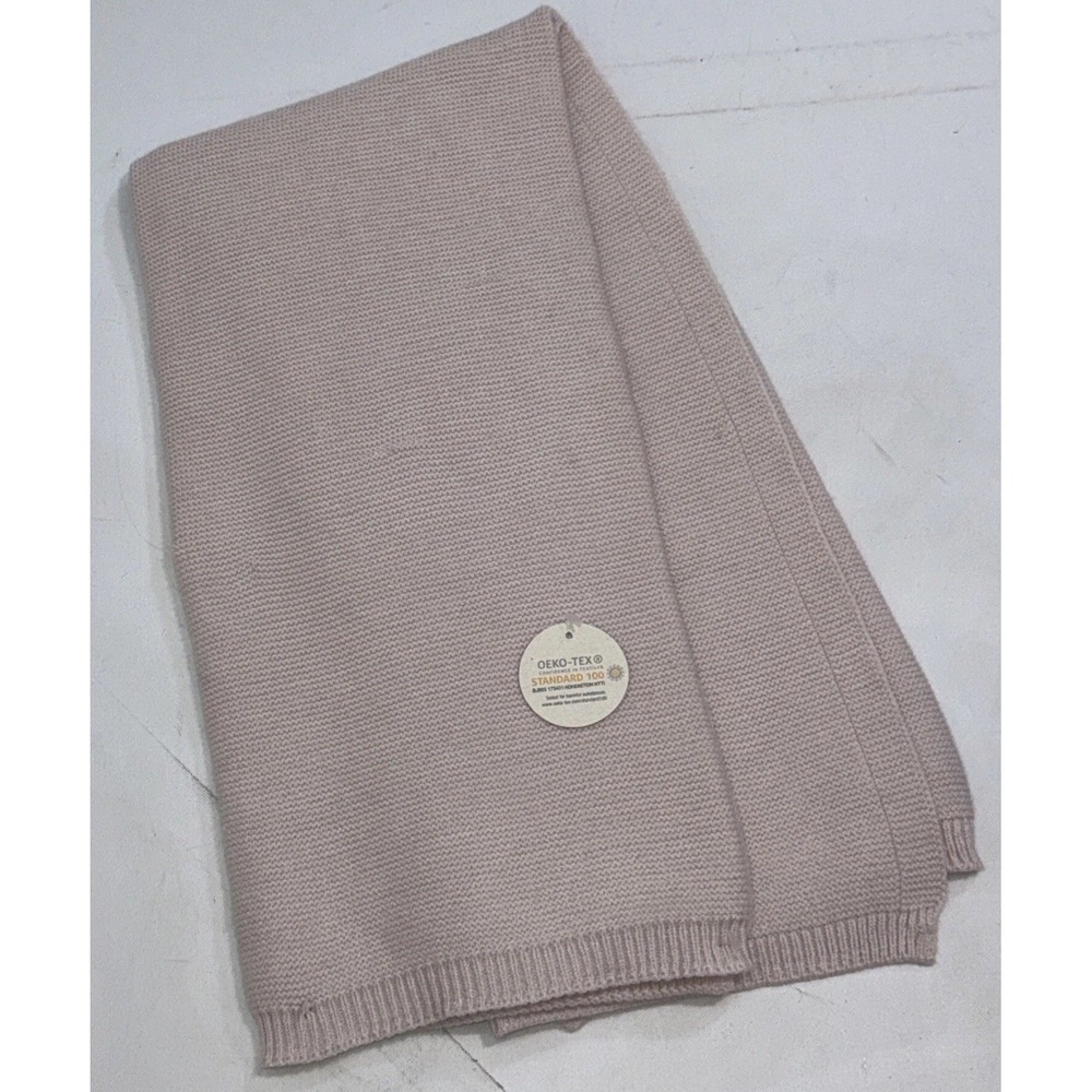 Koala Baby Blanket Pink Woven Squares Lined Striped Ribbed Receiving Lovey